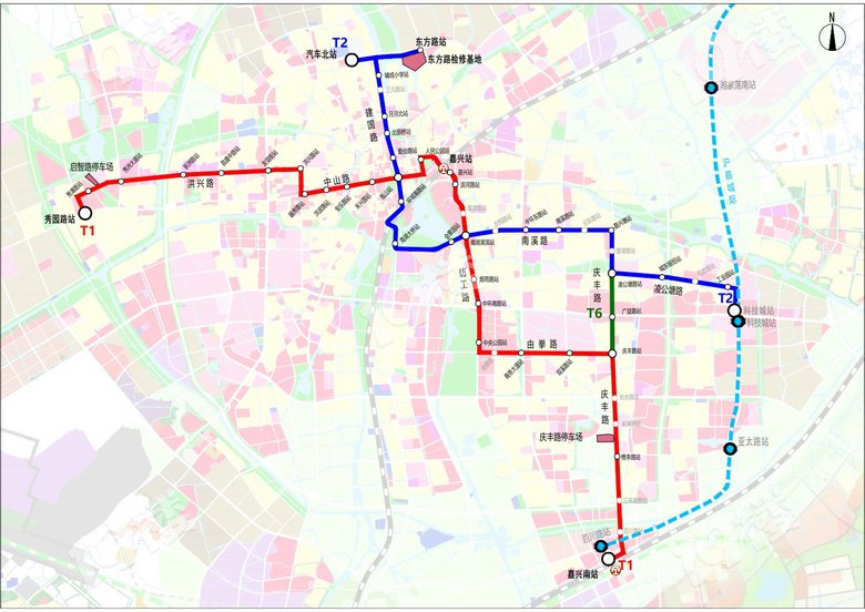 嘉興有軌電車路線有哪些？