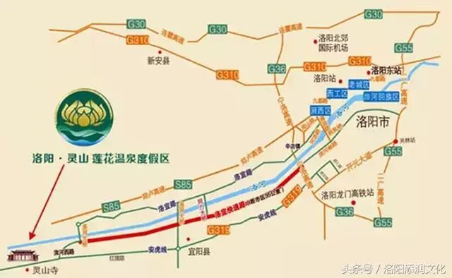 自驾游行车路线图 手机访问洛阳本地宝首页