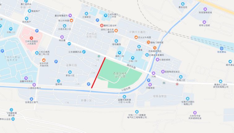 兰州西固区收费道路临时停车泊位在哪里