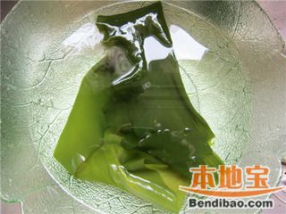 香菇海带味增汤的做法步骤:4