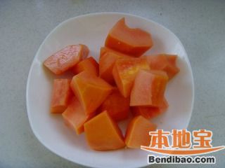 健脾消食---木瓜排骨汤的做法步骤:2