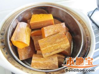 砂锅煨南瓜的做法步骤:11