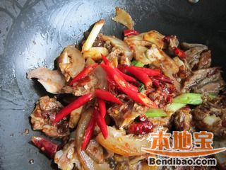 干锅牛头肉——新疆味道的做法步骤:9