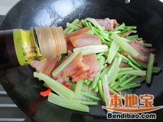 干锅腊肉的做法步骤:11