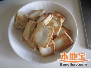 干锅千叶豆腐的做法步骤:3