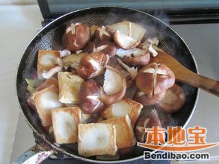 干锅千叶豆腐的做法步骤:8