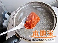 韩式酱汤拉面的做法步骤:7