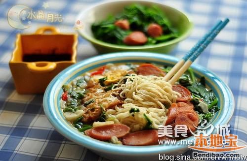 香浓奶汤面的做法