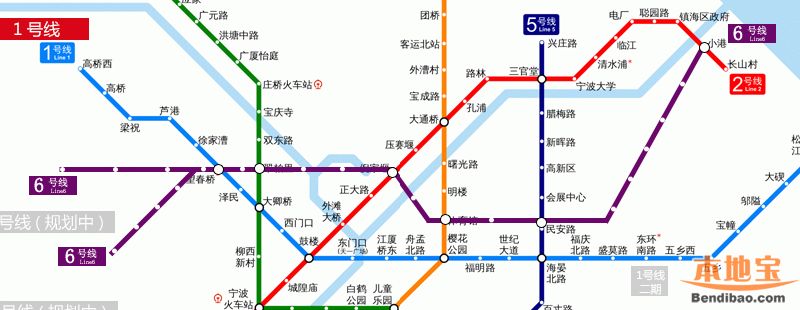 宁波地铁6号线规划