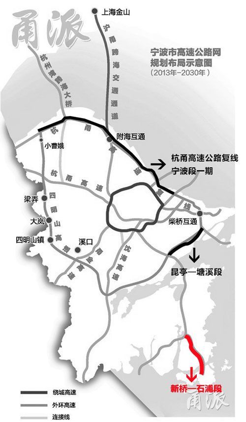 宁波-舟山港石浦港区沈海高速连接线高速最新消息