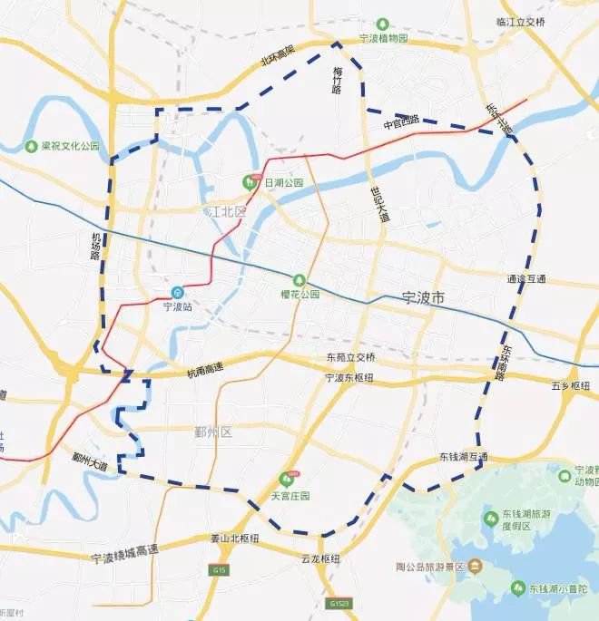 2020宁波春节烟花禁燃区域有哪些?附具体地图