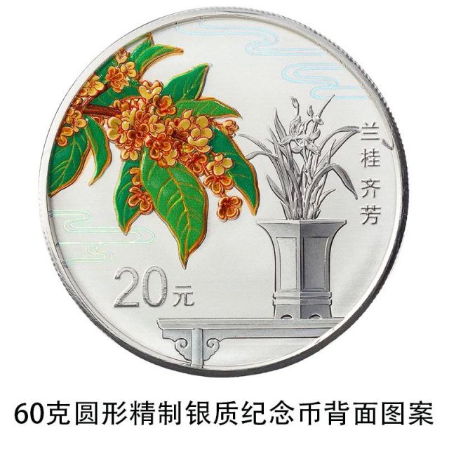 2022吉祥文化金银纪念币图案一览（正面＋背面）