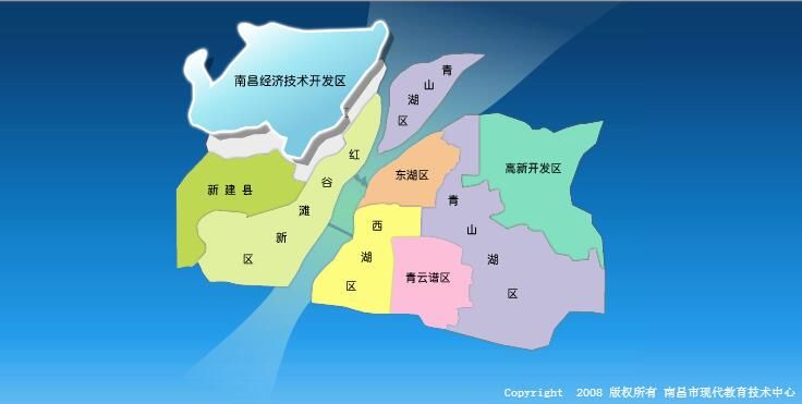 【南昌市教育电子地图】可查询南昌市学校分布情况.图片