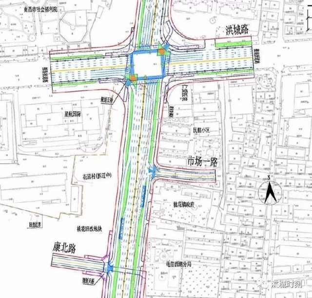 南昌桃花路拆迁后开始改造 整体规划图公布