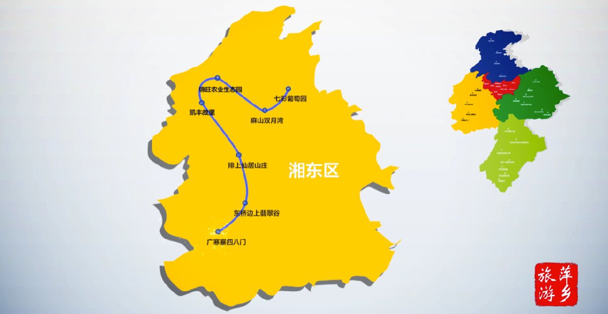 2020萍乡乡村旅游精品线路(7大线路)