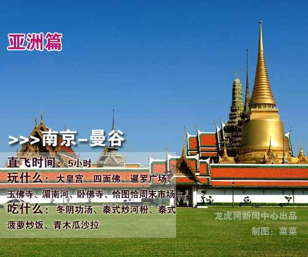 南京直飞 出境旅游 春节出游