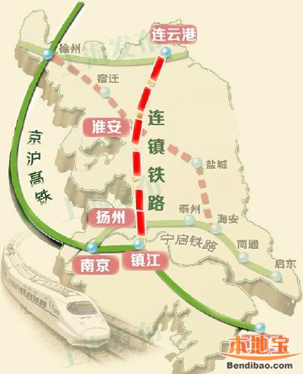 连淮扬镇铁路什么时候通车