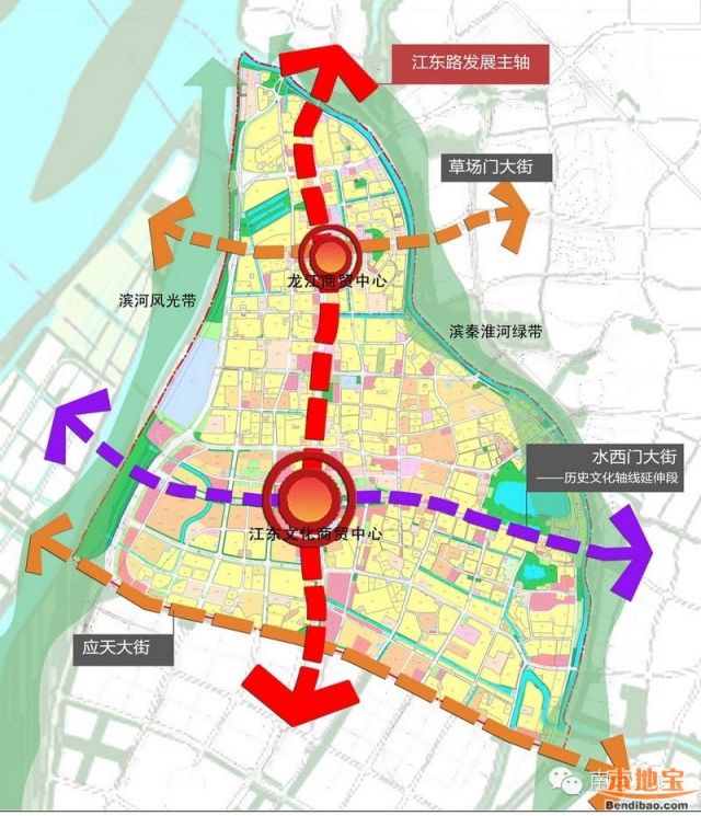 南京河西北部地区规划(图)