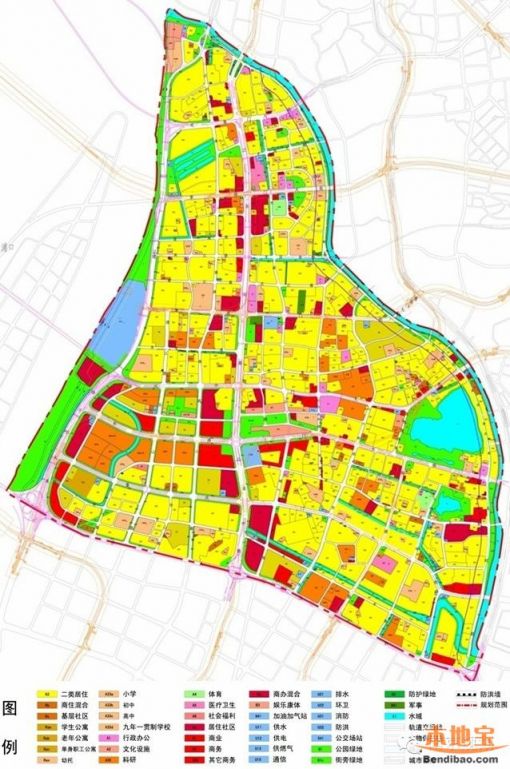 南京河西北部地区规划(图)