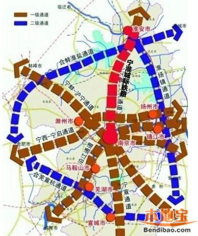 宁淮城际铁路力争2018年开工 开通后意义影