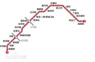 南京地铁7号线最新线路图