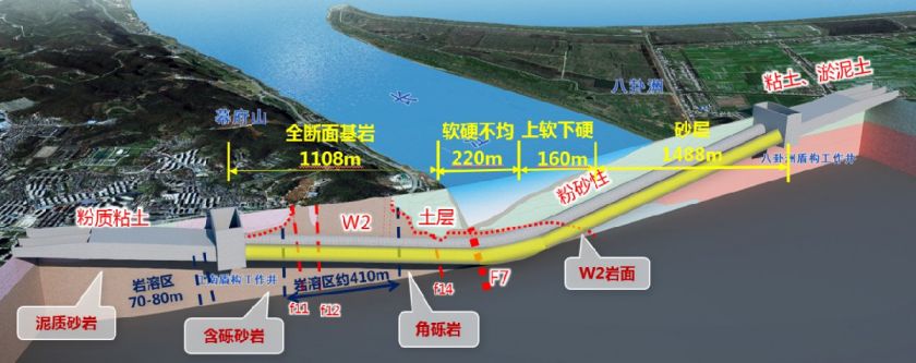 南京交通 南京过江隧道 > 南京和燕路过江通道右线即将登岸   最新