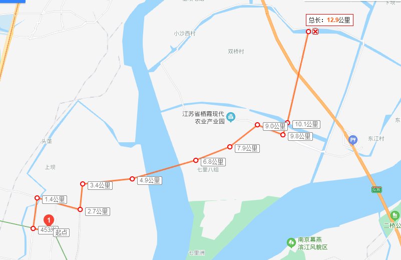 南京浦仪公路西段正式通车桥北到八卦洲新辟公交566路