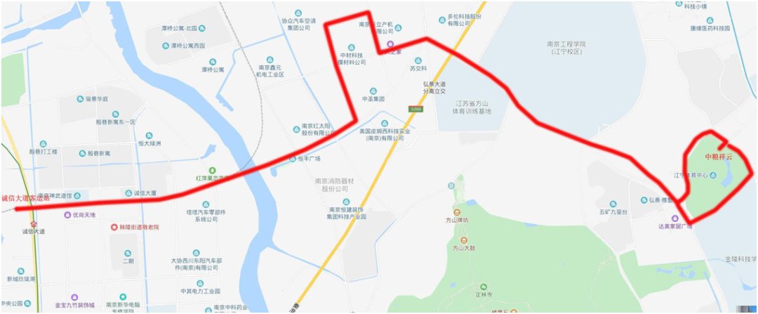 南京江宁区2020年9月1日新辟公交线路运行时间线路