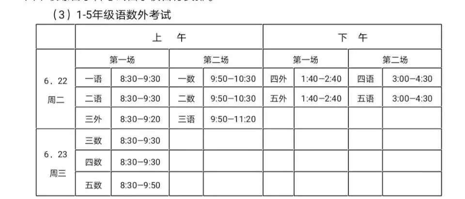 南京各区期末考试时间汇总（持续更新）