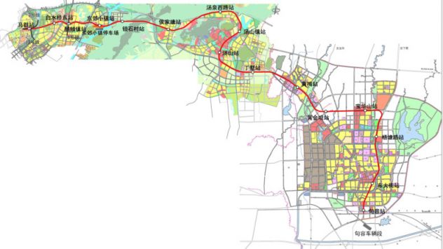 南京地铁s6号线线路走向