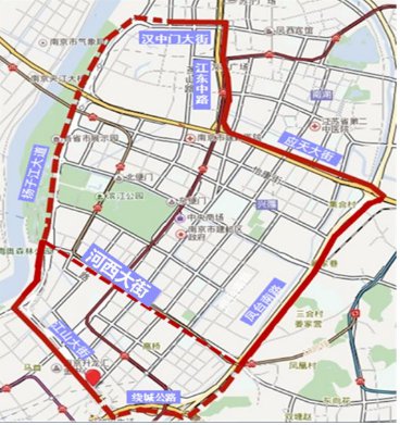 南京市主要货车限行区域 时段汇总(全)