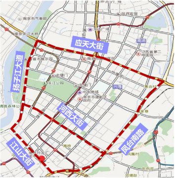 南京市主要货车限行区域时段汇总全