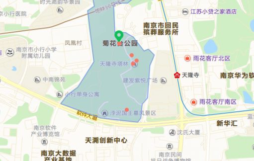 南京菊花台公园旅游简介