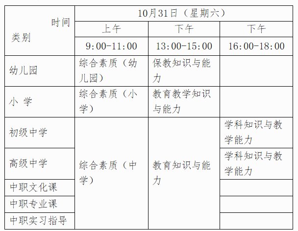 2020年广西中小学教师资格笔试公告
