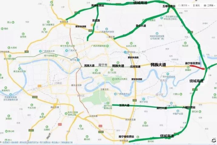 2020年端午节南宁市辖高速公路出行攻略