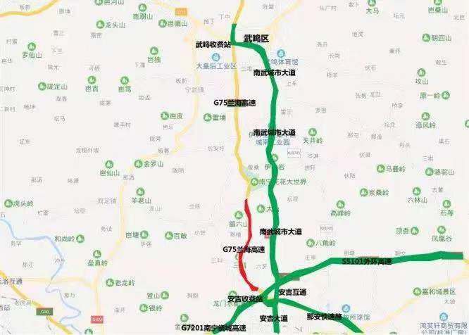 2020年端午节南宁市辖高速公路出行攻略