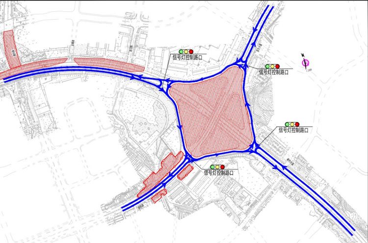 7月18日起南宁邕宾立交桥片区道路改扩建