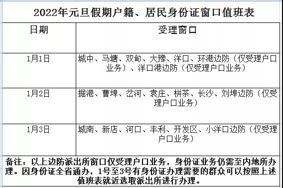 南通元旦可以办身份证、居住证吗?