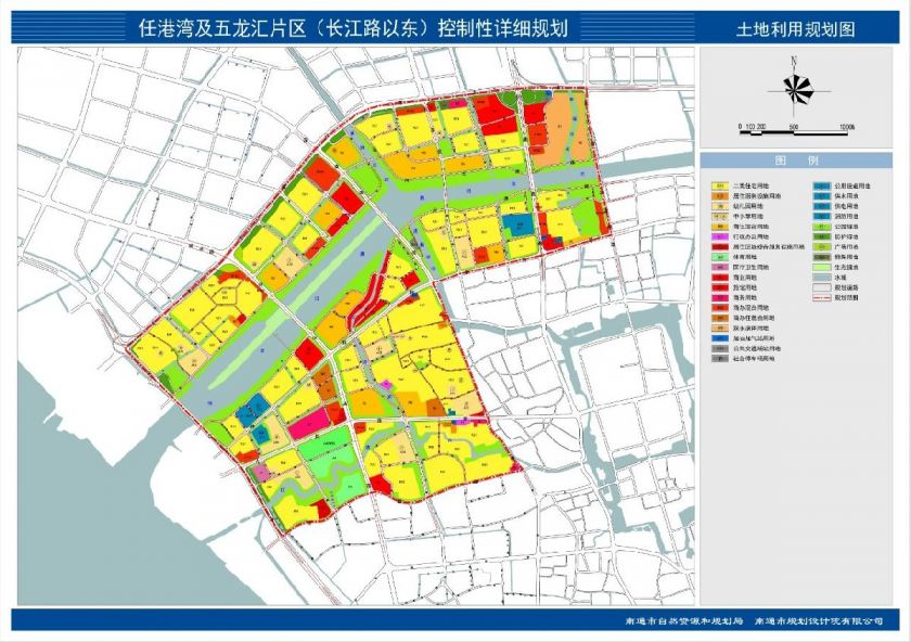 南通任港湾及五龙汇片区规划