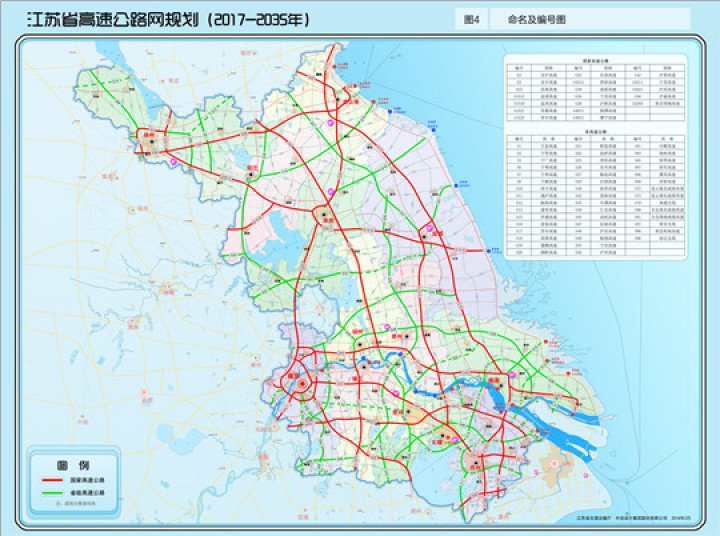 通锡高速公路海门至通州段规划图