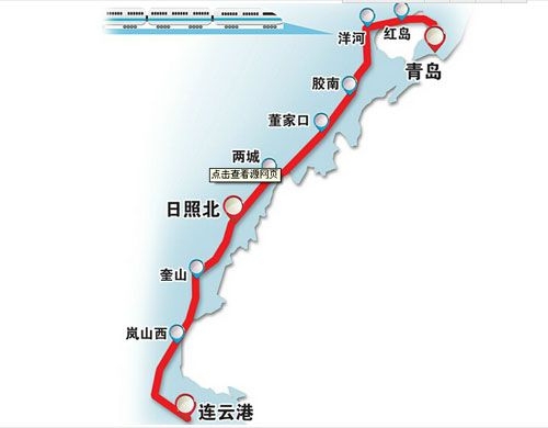 青连铁路线路图