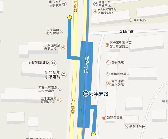 青岛地铁3号线各站点出入口位置（附公交路线）