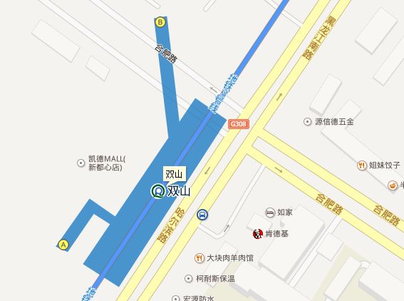 青岛地铁3号线各站点出入口位置（附公交路线）