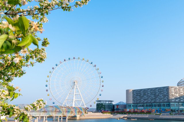 青岛琴岛之眼摩天轮开放了吗?