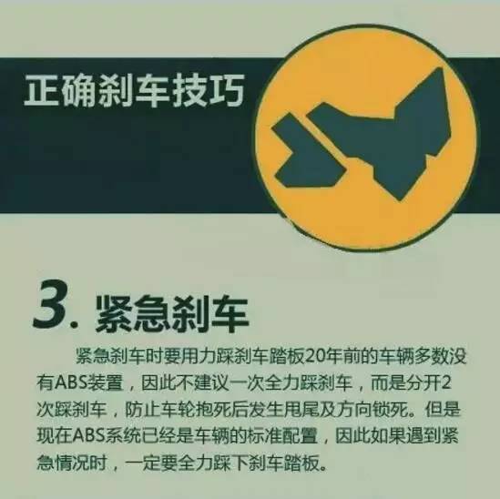 最常见的9种路况刹车技巧!检验你是不是老司机