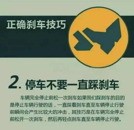 最常见的9种路况刹车技巧!检验你是不是老司机