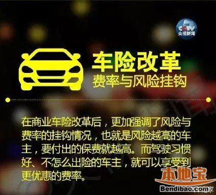 车险改革后保费对比 保险费到底是涨还是降?