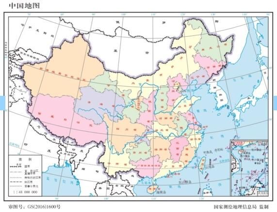 2016国家新版标准地图下载地址(官方下载地址)- 上海图片