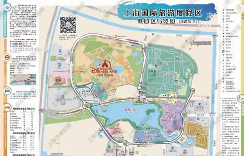 上海迪士尼开启内部测试 官方导览图公布(组图