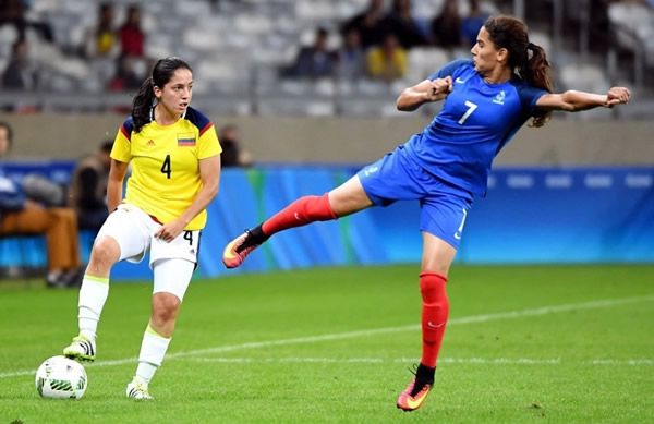 里约奥运会法国女足4:0完胜哥伦比亚